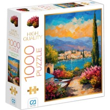C&a Games Çiçekli Veranda 1000 Parça Puzzle