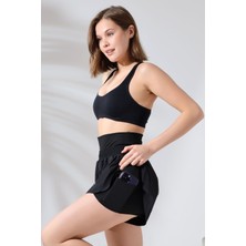 Lazer Detaylı Havuz Deniz Şortu /women's Pool And Sea Shorts
