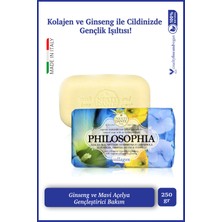 Nesti Dante Philosophia Collagen Katı Sabun 250 gr | Yaşlanma Karşıtı | Ginseng, Mavi Açelya