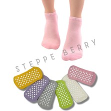 Steppe Berry 6'lı Kadın Pilates Yoga Çorabı