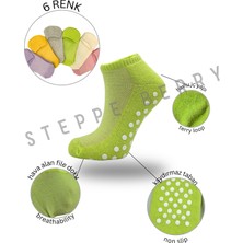 Steppe Berry 6'lı Kadın Pilates Yoga Çorabı