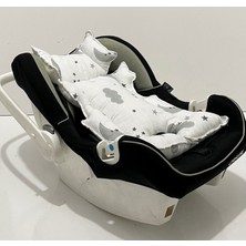 Babycity Pamuk Müslin Çok Amaçlı Çift Katlı Müslin Puset Örtüsü ve Minderi