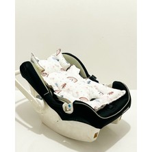 Babycity Pamuk Müslin Çok Amaçlı Çift Katlı Müslin Puset Örtüsü ve Minderi