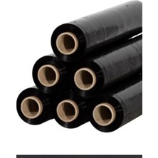 Üçkayalar Süper Palet Siyah Streç Film 23 Mikron 50 cm 2 kg (6 adet) 1 koli