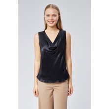 Degaje Yaka Kolsuz Bluz