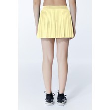 Ed 2303-11 Ada Dry-Touch Spor Etek Şortlu Sarı (Tenis, Golf, Pickleball, Dans)