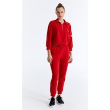 ED7740-4 Cupro Feel Set Kırmızı
