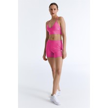 Ed 7785-07 Kısa Sporcu Tayt Barbie Pembe