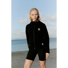 Ed 2334-01 Biker Sporcu Tayt Siyah