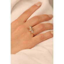 ÇGK KUYUMCULUK Arı Model Altın Yüzük CGKYZK0314