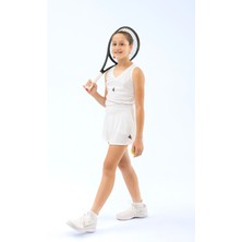 IXAURA Ed 2313-04 Helen-Beyaz-Dry -Çocuk Kolsuz Spor Üst Top