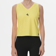 IXAURA Ed 2313-10 Helen Dry-Touch Sporcu Kadın Üst Sarı , Tenis , Koşu , Pilates , Yoga , Fitness