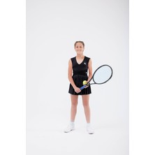 IXAURA Ed 2365-10 Adriana Spor Elbise Çocuk - Siyah (Tenis, Golf, Pickleball, Dans)