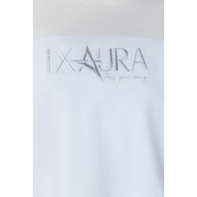 Ed 2339-01 Afrodisias Crop Tişört Ekru