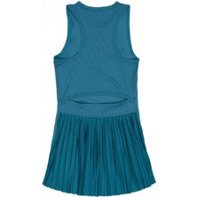 Ed 2364-08 Osaka Dry-Touch Kız Çocuk Spor Elbise Petrol (Tenis, Golf, Dans, Pickleball)