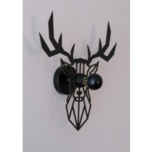 "asil Antler" 2m Anahtarlı Dekoratif Desenli Gölge Aplik