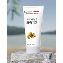 Natural Secret 24k Altın Içerikli Krem Peeling (VÜCUT IÇİN) / 24k Gold Body Cream Peelıng 250ml