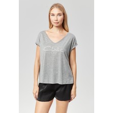 Chic Forever Baskılı Tshirt