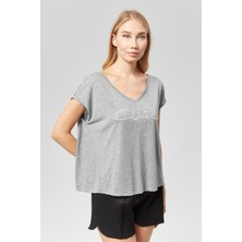 Chic Forever Baskılı Tshirt