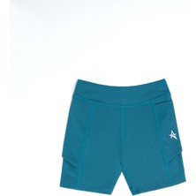 Ed 7785-06 Kalimera Çocuk Kısa Sporcu Tayt Petrol