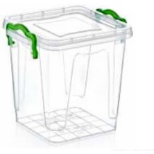 Kapaklı Saklama Kutusu 0,3 Litre Kare