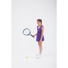 Ed 2365-06 Adriana Spor Elbise Çocuk - Mor (Tenis, Golf, Pickleball, Dans)
