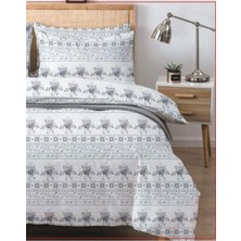 Moniva Home Battal Boy Çift Kişilik Pamuklu Nevresim Takımı 200X240 cm