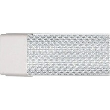 Mb Elektronik 4 Adet 100 Watt 120 cm Kristal Beyaz LED Bant Armatür Beyaz Işık