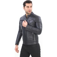 New Zaya Erkek Deri Ceket