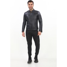 New Zaya Erkek Deri Ceket