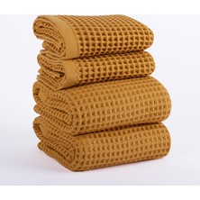 Püskül Tekstil Waffle Banyo Seti