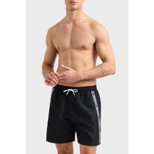 Emporio Armani Regular Fit Belden Bağlamalı Logolu Mayo Short Erkek Mayo Short EM001382 AF12333 UC001