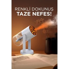 Fırsat 7 Alev Lav Humidifier Hava Nemlendirici 3D Simülasyon Buhar Makinesi