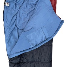 Savage Peak -35 C Bordo-Siyah Uyku Tulumu (YS-535)