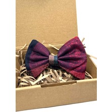 Kravatkolik Çok Renkli Kum Desen Patchwork Papyon P1922