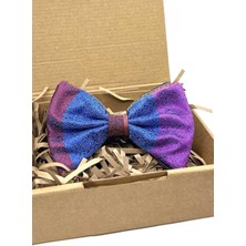 Kravatkolik Çok Renkli Kum Desen Patchwork Papyon P1958