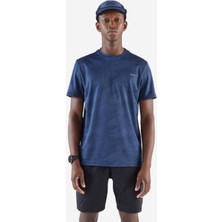 Kiprun Erkek Koşu Tişörtü - Mavi/Siyah - Kiprun Run 500