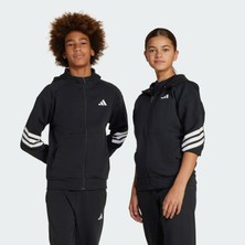 Adidas Sportswear JJ4801 Future Icons 3-Stripes Full-Zip Hooded Track Jacket Kids