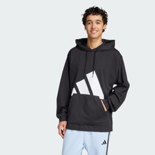 adidas Sportswear IN6183 Essentials Big Logo Single Jersey Kapüşonlu Üst