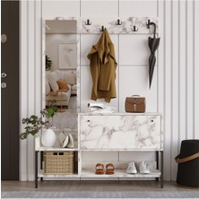 DECORMET DECORMET NONSO AYAKKABILIK CARRARA MARBLE