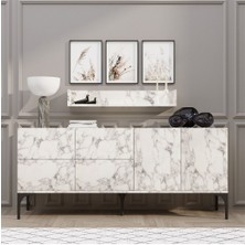 DECORMET DECORMET STELLA KONSOL CARRARA MARBEL