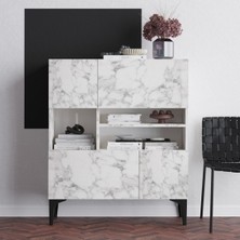 Decormet Krista Konsol Travertine