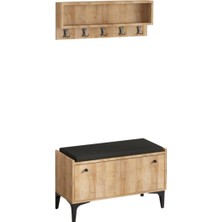 DECORMET DECORMET Lena Ayakkabılık Safir Meşe -dec-20035