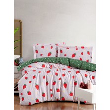 Bedline Fitted Ranforce Nevresim Takımı Tek Kişilik Flora