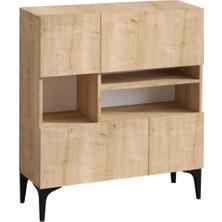 Decormet Krista Konsol Safir Meşe-