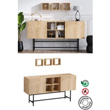 Decormet Odette Konsol Safir Meşe- DEC-20057