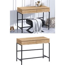 Decormet Linda Makyaj Masası Safir Meşe