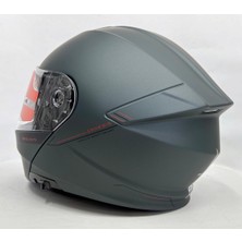 mt Kask mt Genesis Sv Çene Açılır Kask Mat Anthracite Grey