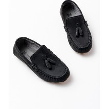 Çocuk Yumuşak Kaydırmaz Anatomik  Taban Loafer