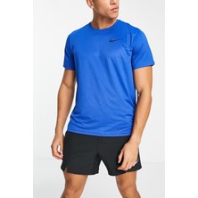 Nike Pro Dri-Fıt Training Mavi Erkek Spor Tişört